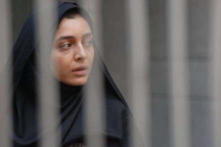 Sareh Bayat, as Razieh (the innocent outsider caught up in raging domestic storms) in Asghar Farhadi's A SEPARATION.