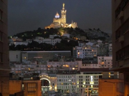 Notre-Dame le Garde by night